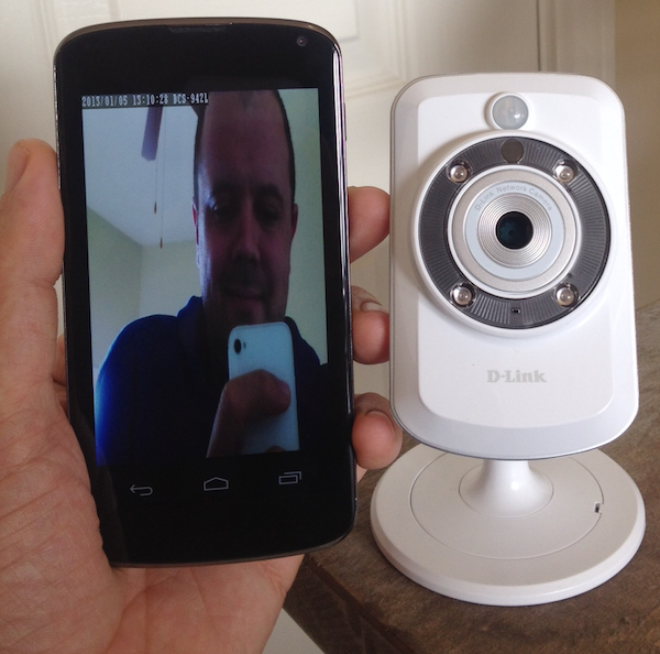 Video streaming from an IP camera to an 